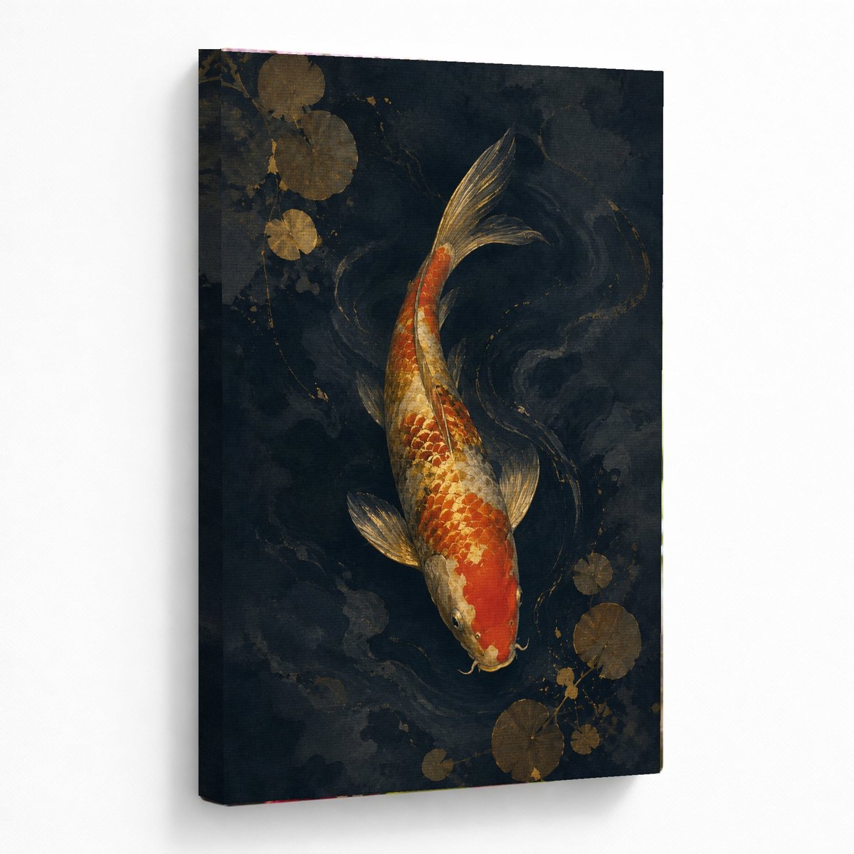 Golden Koi's Tranquil Dance — room view 5