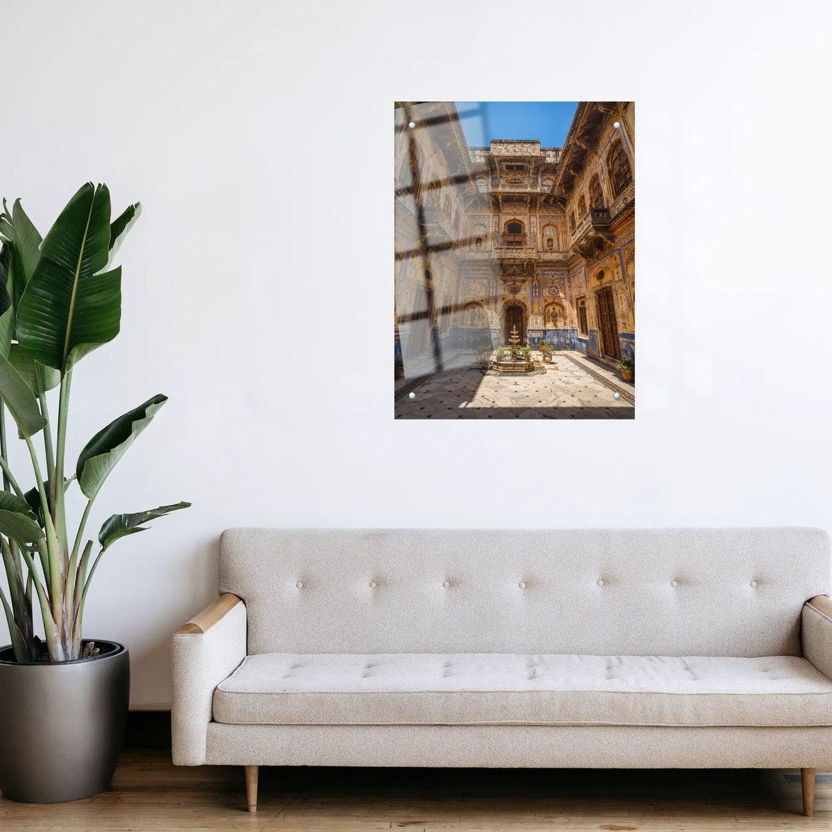 Ochre and Azure Courtyard โ room view 3