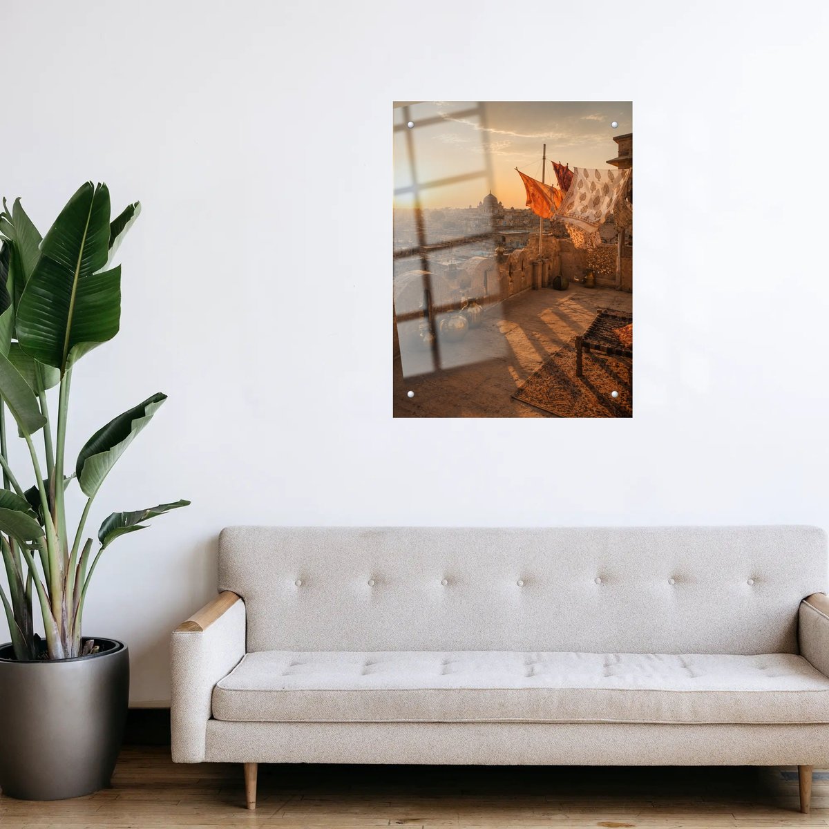 Golden City Sunset Rooftop — room view 3