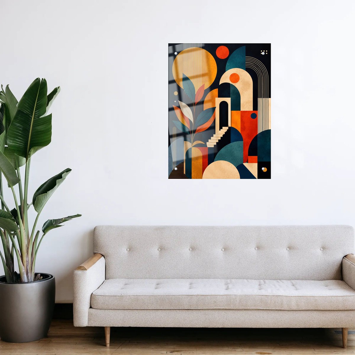 Abstract Arches and Desert Bloom — room view 3