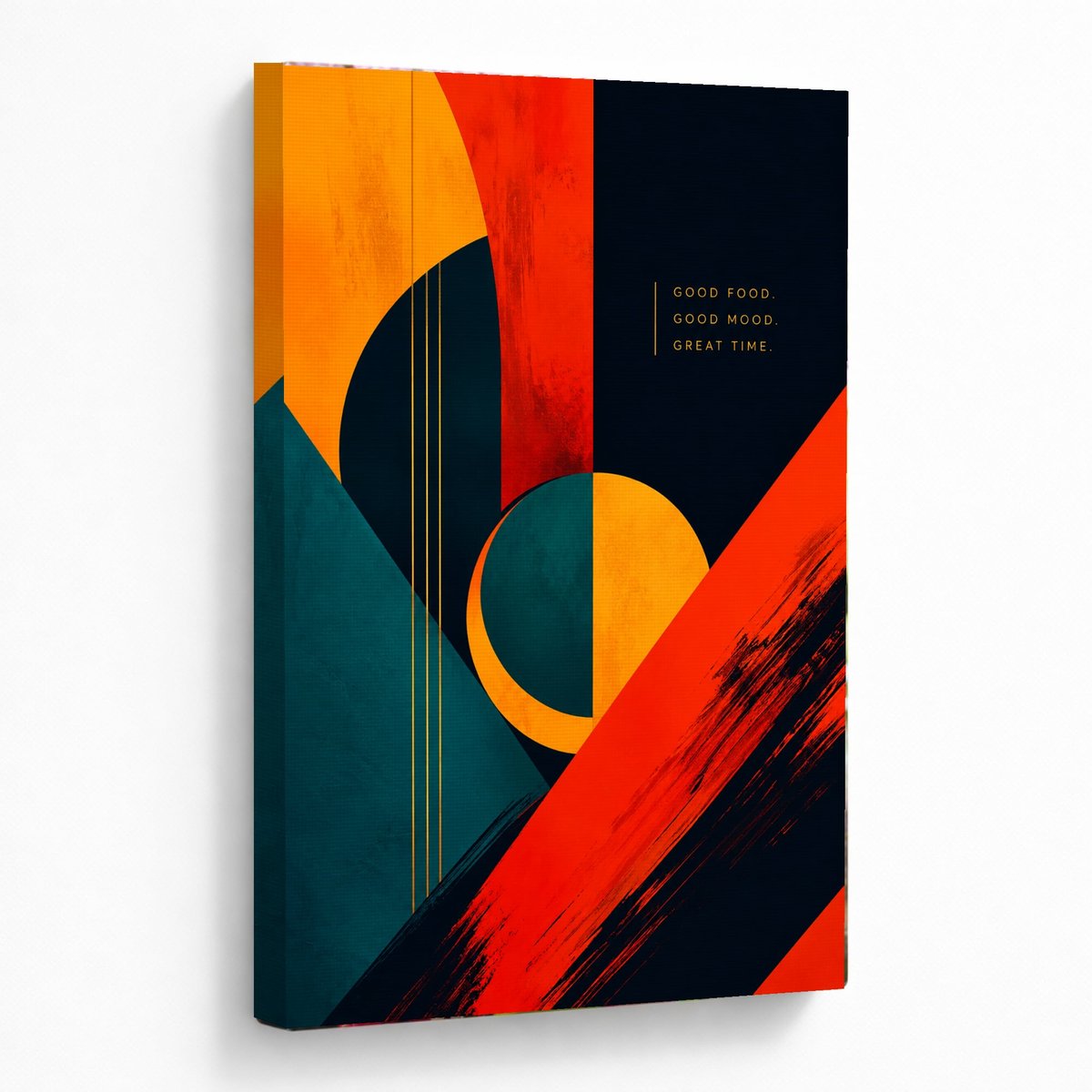 Warm Hues Abstract Affirmation — room view 5