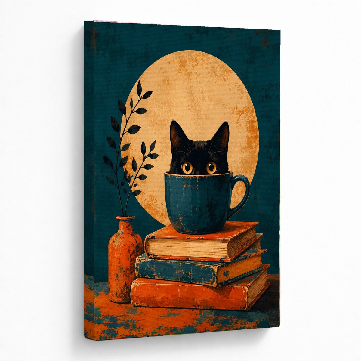 Black Cat's Bookish Moon — room view 5