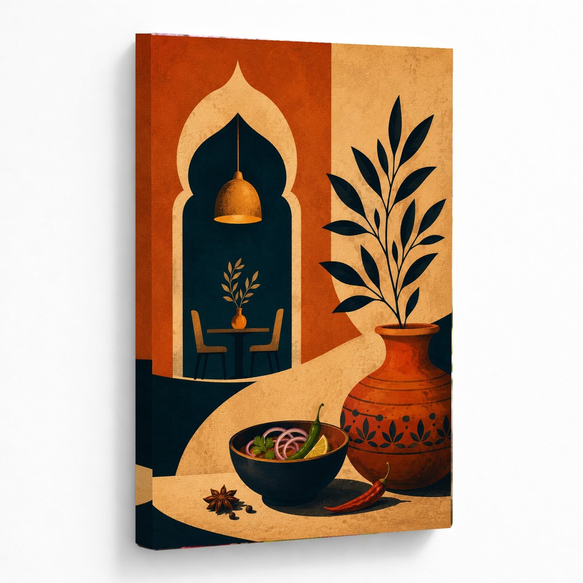 Earthen Spice & Bistro Charm — room view 5