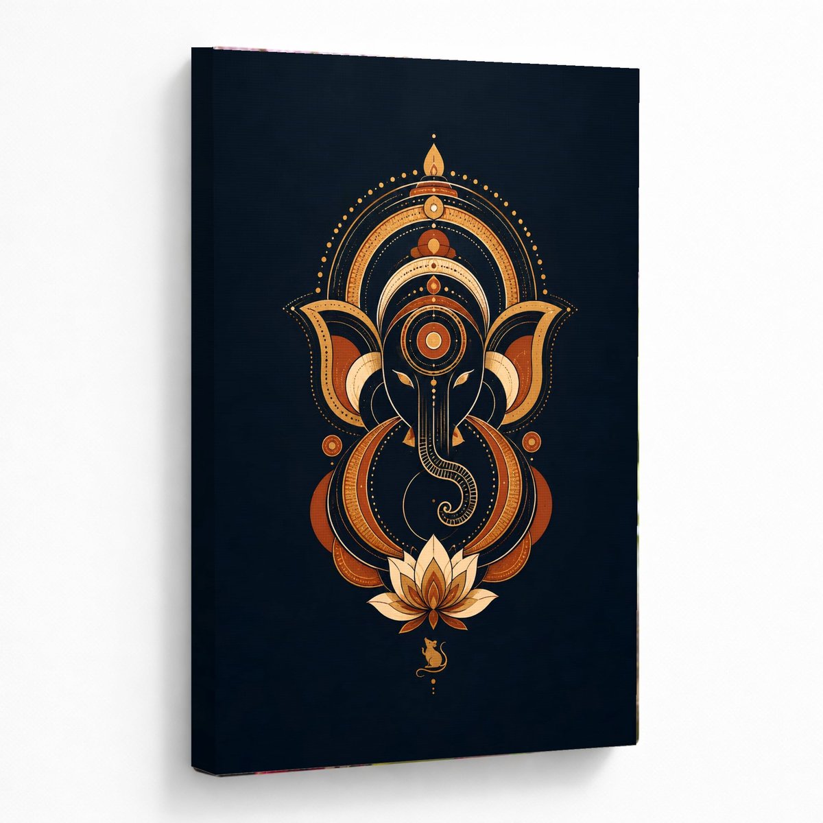 Ganesha Wall Art: Divine Geometry — room view 5